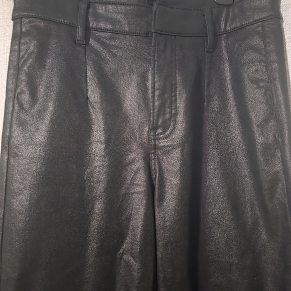 Express Women's Black Straight Leg  Pants Slim High Waisted - Picture 1 of 6